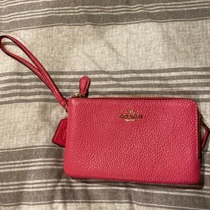 Pink Coach Coin Purse